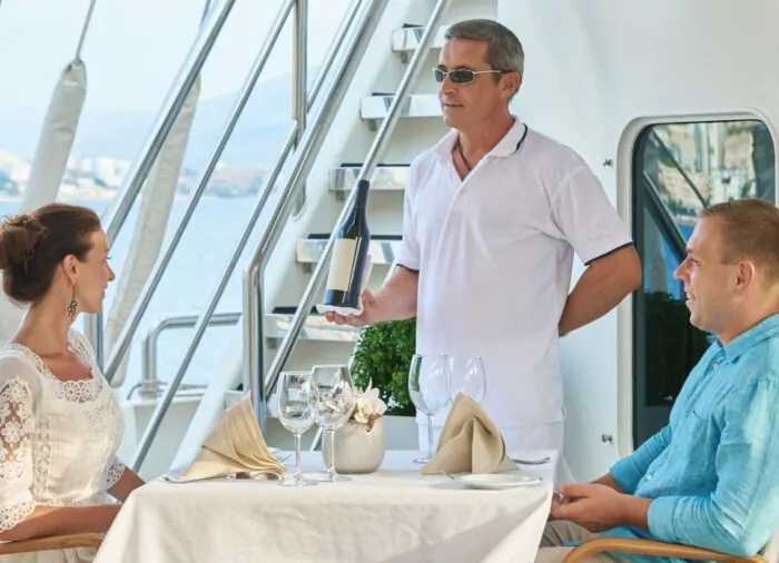 What are tips for and which cruise lines include them?