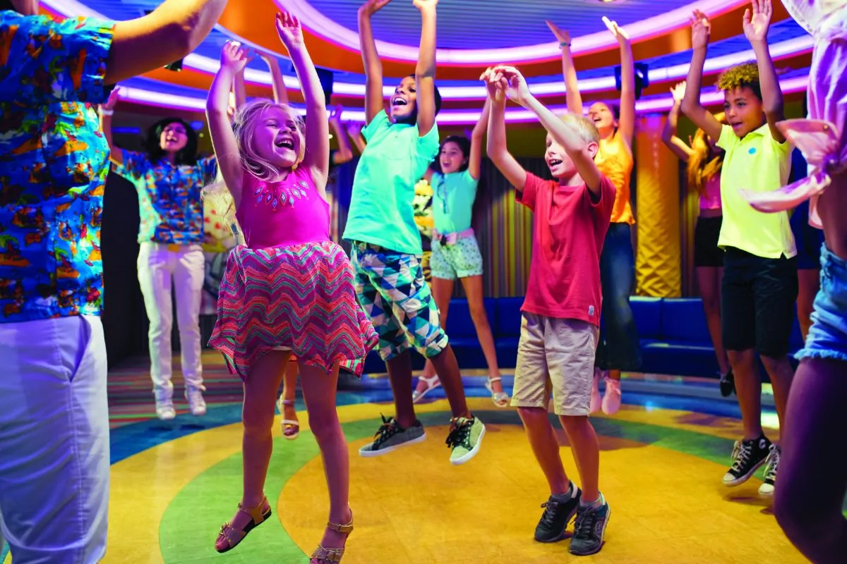 Kids clubs on Cruise ships